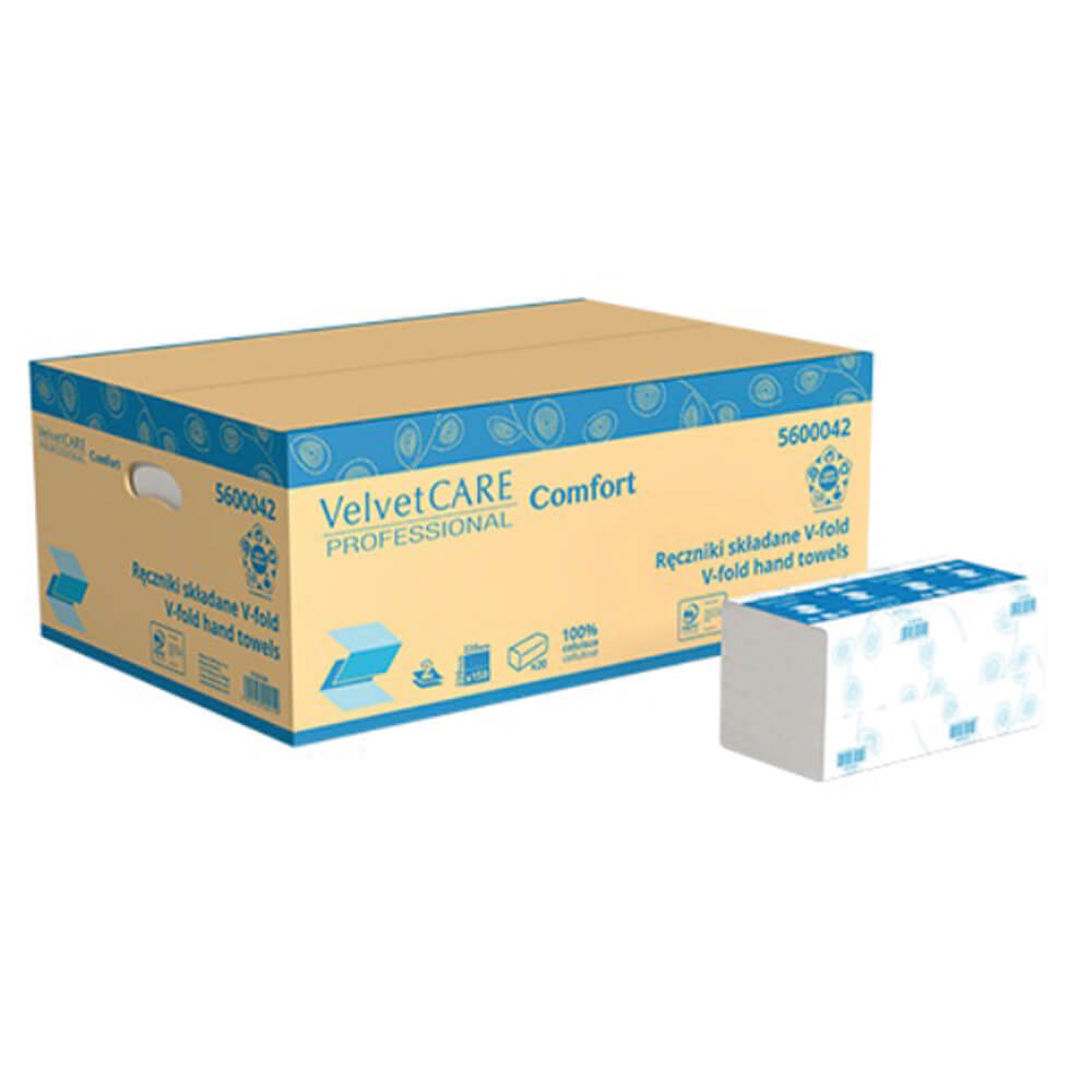 Ręcznik ZZ VelvetCare V Fold Comfort 23x23mm 5600042