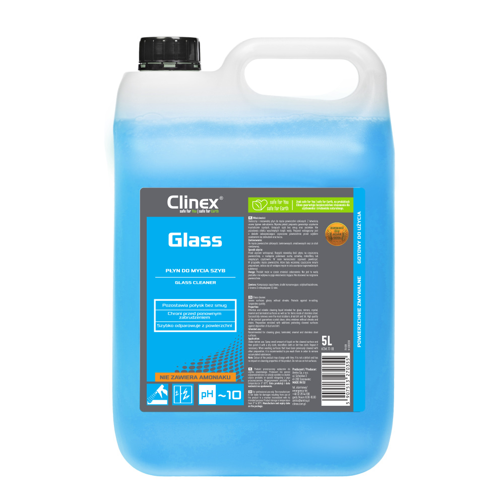 Clinex Glass Płyn do mycia szyb 5l