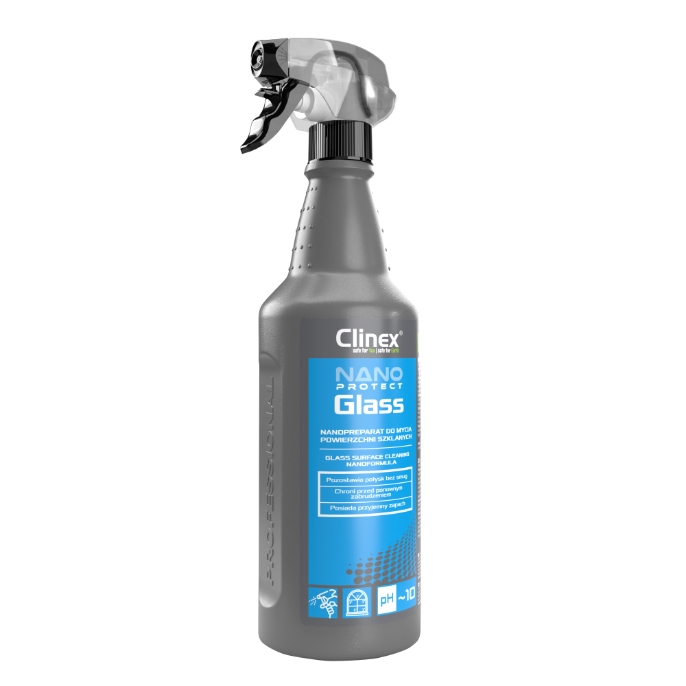 Clinex Nano Protect Glass Nanopreparat do mycia powierzchni szklanych 1l