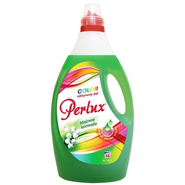 PERLUX Żel do prania kolor majowe konwalie 1,92L