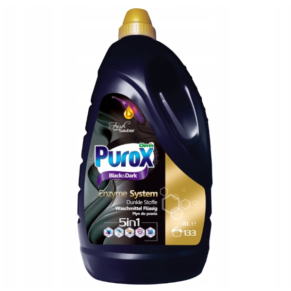 PUROX Płyn do prania Black & Dark 4l