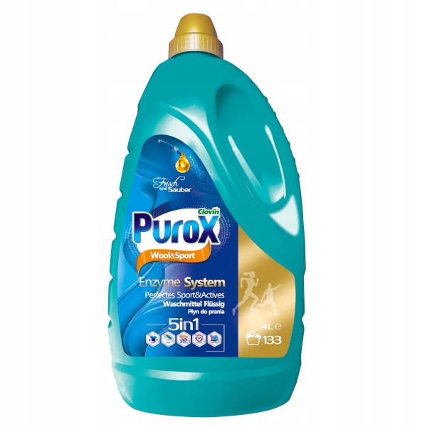 PUROX Płyn do prania Wool & Sport 4l