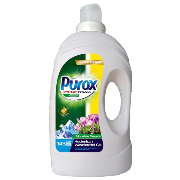 PUROX Żel do prania Universal Mountain Flowers 4,3l