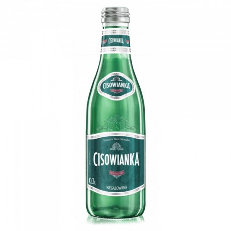 Cisowianka 0.33 l. Niegazowana szkło
