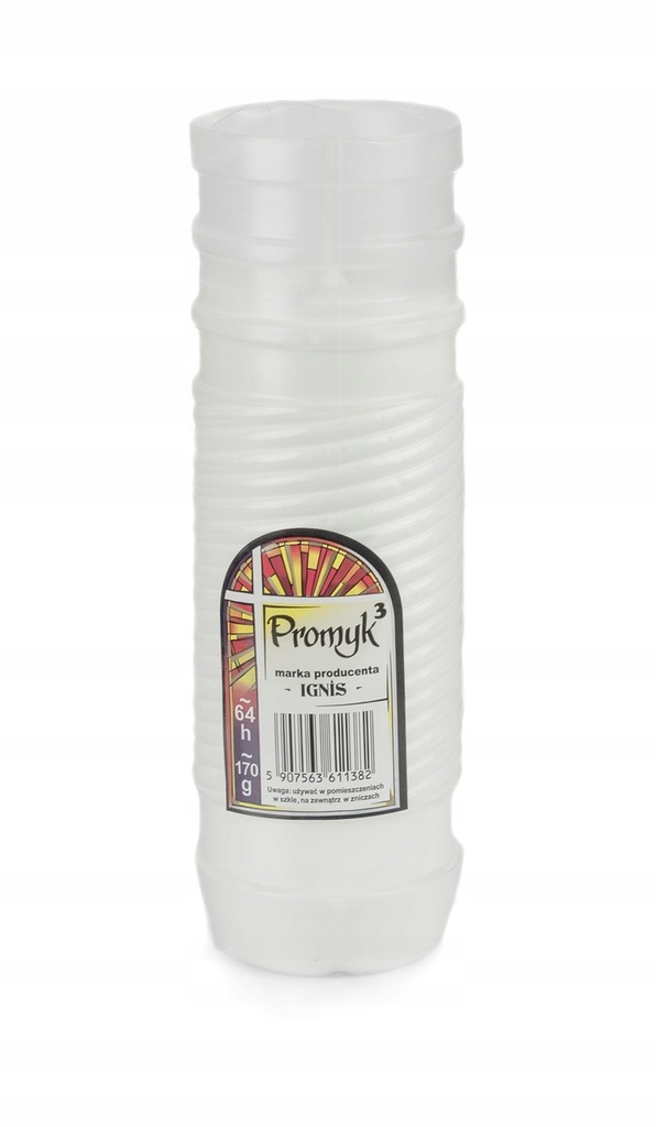 PROMYK 3 Wkład parafinowy do zniczy Ignis 17 cm