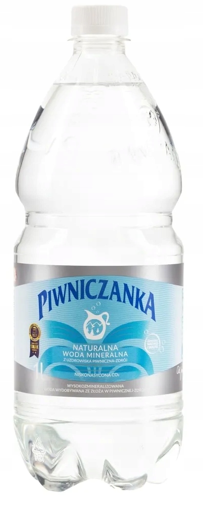 Piwniczanka Naturalna woda mineralna niskonasycona 1 l